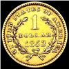 Image 2 : 1853 Rare Gold Dollar CLOSELY UNCIRCULATED