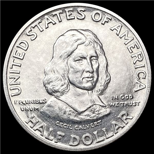 1934 Maryland Half Dollar GEM BU