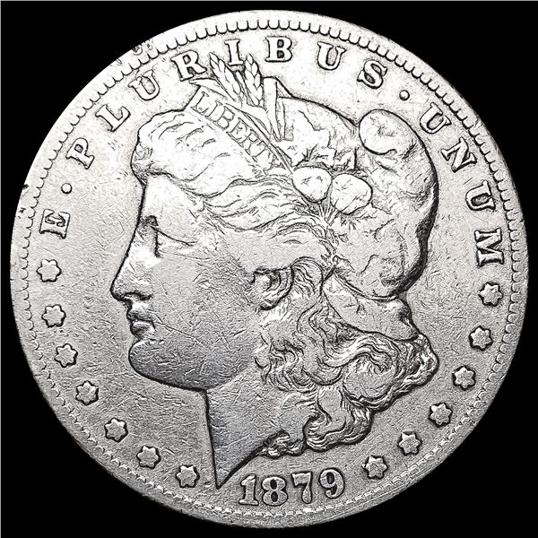 1879-CC Morgan Silver Dollar LIGHTLY CIRCULATED