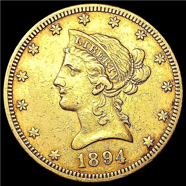 1894-O $10 Gold Eagle CLOSELY UNCIRCULATED