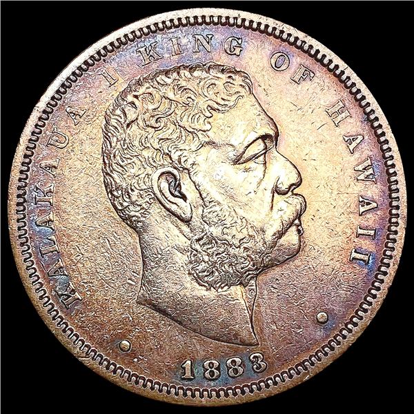1883 Kingdom of Hawaii Half Dollar UNCIRCULATED
