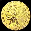 Image 1 : 1911 $2.50 Gold Quarter Eagle CLOSELY UNCIRCULATED