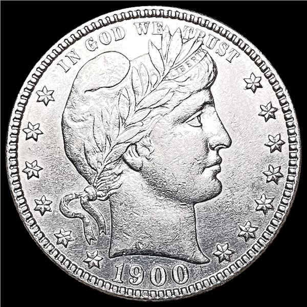 1900-S Barber Quarter CLOSELY UNCIRCULATED