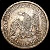 Image 2 : 1843 Seated Liberty Half Dollar CLOSELY UNCIRCULAT