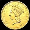 Image 1 : 1856 Rare Gold Dollar CLOSELY UNCIRCULATED