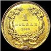 Image 2 : 1862 Rare Gold Dollar HIGH GRADE