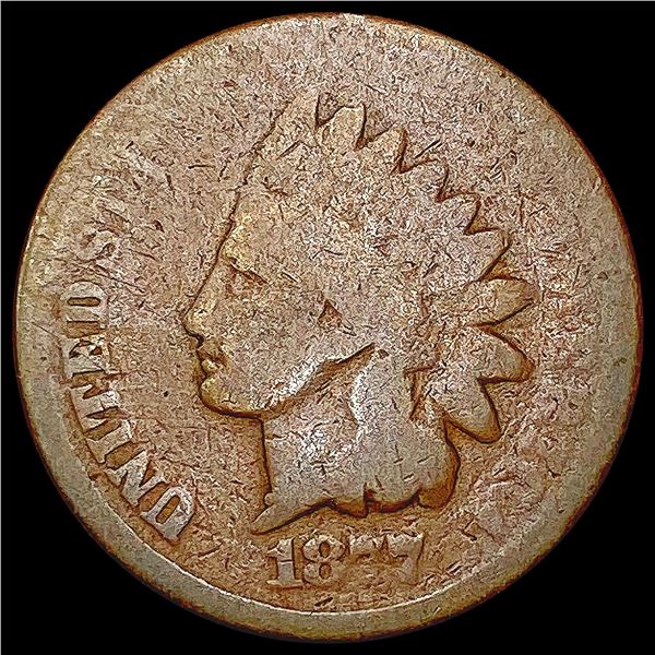 1877 Indian Head Cent NICELY CIRCULATED