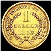 Image 2 : 1853 Rare Gold Dollar CLOSELY UNCIRCULATED