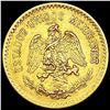 Image 2 : 1906 Mexico .2411oz Gold 10 Pesos CLOSELY UNCIRCUL