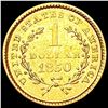 Image 2 : 1850 Rare Gold Dollar CLOSELY UNCIRCULATED