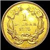 Image 2 : 1874 Rare Gold Dollar CLOSELY UNCIRCULATED