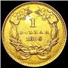 Image 2 : 1856 Rare Gold Dollar CLOSELY UNCIRCULATED