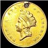 Image 1 : 1855 Rare Gold Dollar HIGH GRADE