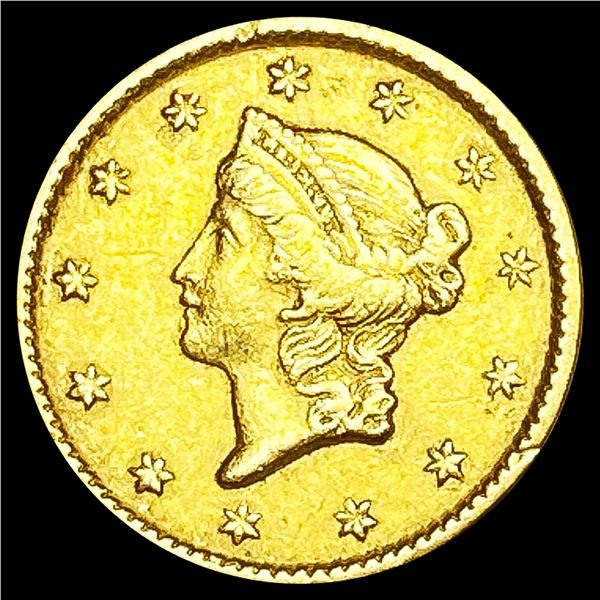 1851 Rare Gold Dollar CLOSELY UNCIRCULATED