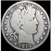 Image 1 : 1914 Barber Half Dollar NICELY CIRCULATED