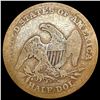 Image 2 : 1840 Seated Liberty Half Dollar NICELY CIRCULATED