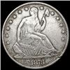 Image 1 : 1873 Seated Liberty Half Dollar CLOSELY UNCIRCULAT
