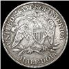 Image 2 : 1873 Seated Liberty Half Dollar CLOSELY UNCIRCULAT