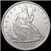 Image 1 : 1858 Seated Liberty Half Dollar CLOSELY UNCIRCULAT