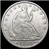 Image 1 : 1854 Arws Seated Liberty Half Dollar CLOSELY UNCIR