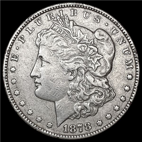 1878-CC Morgan Silver Dollar CLOSELY UNCIRCULATED