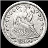 Image 1 : 1854 Arws Seated Liberty Dime CLOSELY UNCIRCULATED