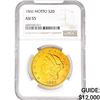 Image 1 : 1866 $20 Gold Double Eagle NGC AU55