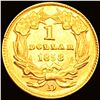 Image 2 : 1858-D Rare Gold Dollar UNCIRCULATED