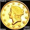 Image 1 : 1849-D Rare Gold Dollar UNCIRCULATED
