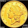Image 1 : 1870-S $20 Gold Double Eagle HIGH GRADE +