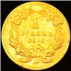 Image 2 : 1860-D Rare Gold Dollar UNCIRCULATED