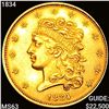 Image 1 : 1834 $5 Gold Half Eagle UNCIRCULATED