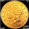Image 1 : 1877-CC $20 Gold Double Eagle CHOICE BU