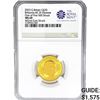 Image 1 : 2023 G.B £25 1/4oz. Gold NGC MS69 KCIII OBV 462nd