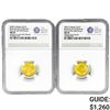 Image 1 : [2] 2023 G.B £10 .10oz. Gold NGC MS69 Q&K OBV 392n