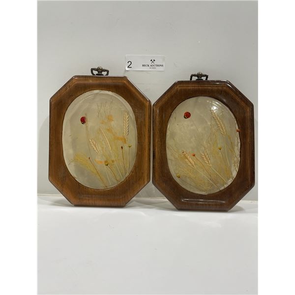 Set Of Resin Wall Art