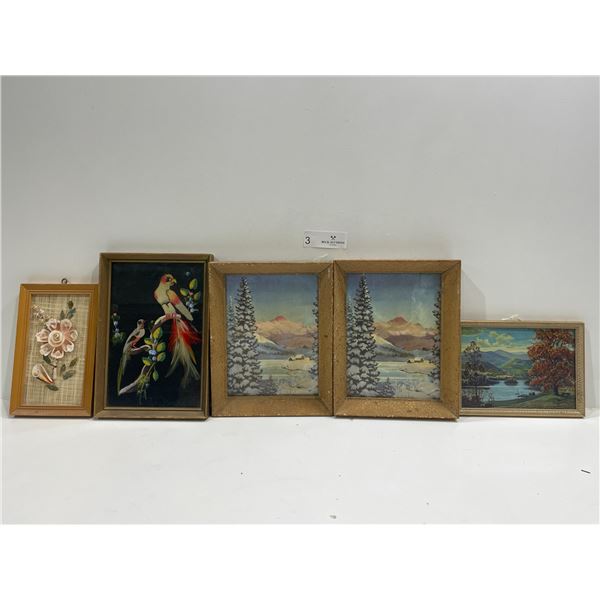 Assortment Of Hanging Wall Art Beck Auctions Inc.