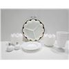 Image 1 : Assortment Of Decorative Milk Glass