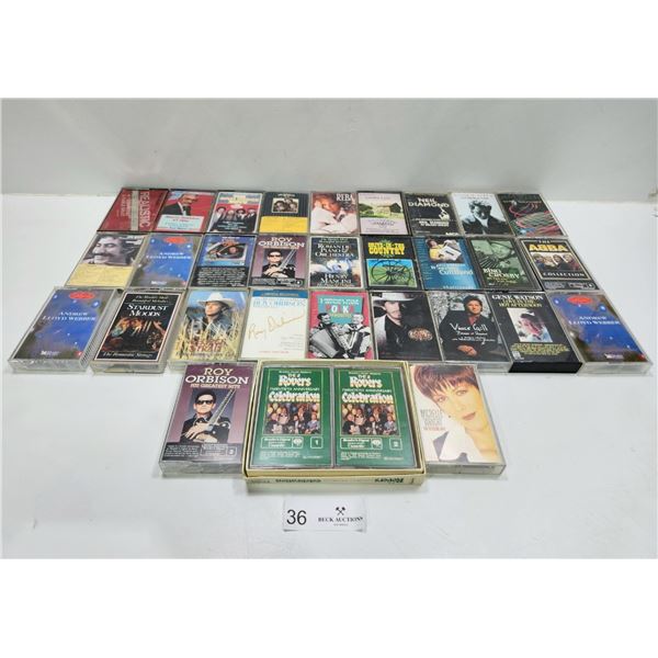 Assortment Of Cassette Tapes