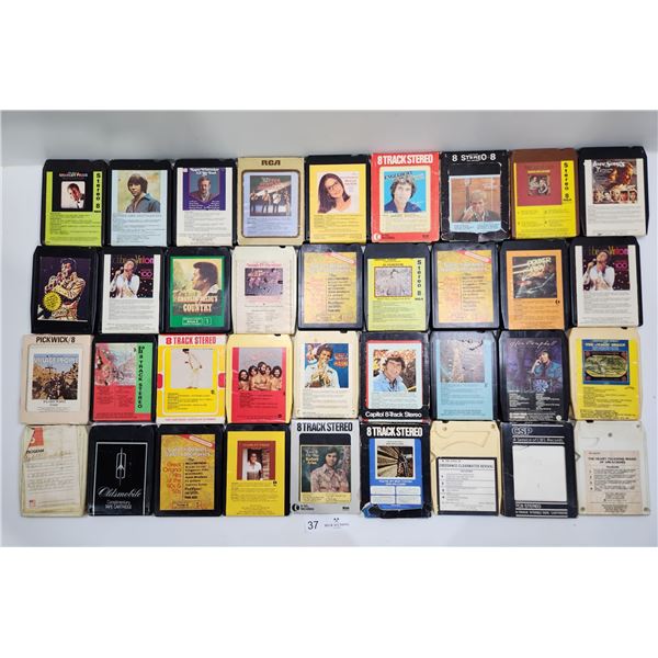 Assortment Of 8 Tracks