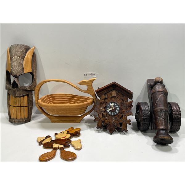 CooCoo Clock And Wooden Home Decor