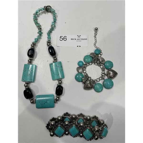 Assorted Turquoise Jewelry
