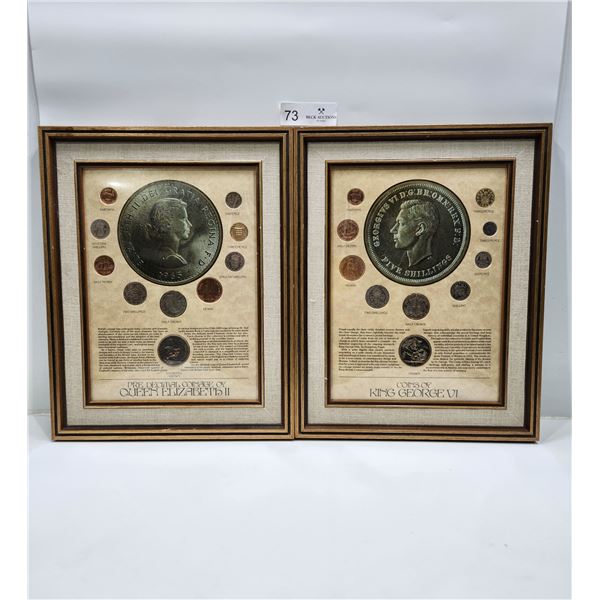 Collectible Coins Of King George And Queen Elizabeth