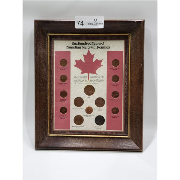 One Hundred Years Of Canadian History In Pennies