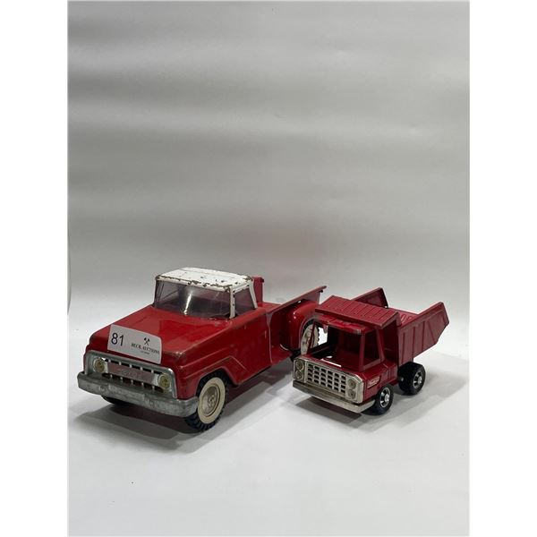 Die-cast Tonka And Buddy Trucks