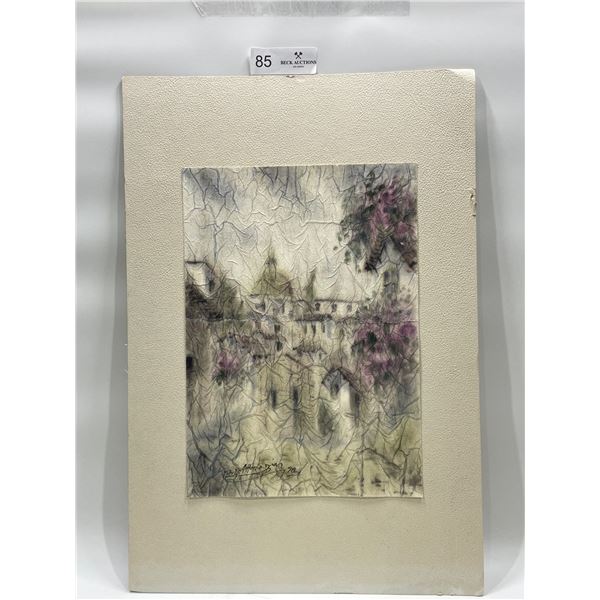 Margo Antonio Bian 98 Watercolour Painting