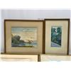 Image 1 : Collection Of Watercolour Signed Landscape Portrait Paintings