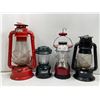 Image 1 : Assortment Of Ourdoor Lights And Oil Lamps
