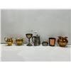 Image 1 : Assortment Of Silver, Brass, And Gold Dishware