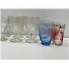 Image 2 : Assortment Of Wine Glasses, Goblets, Glass Pitcher, And Cups
